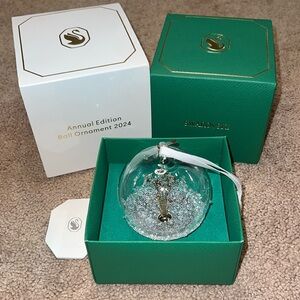 SWAROVSKI Crystal 2024 Annual Edition Ball Ornament